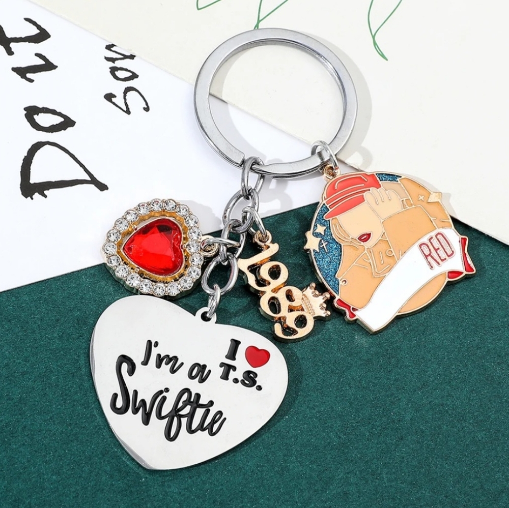 NWOT Taylor Swift Inspired Swiftie Keychain